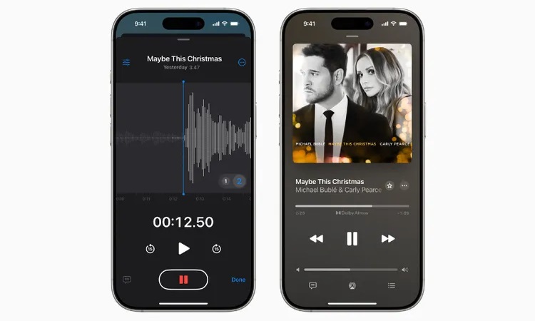 برنامه Voice Memos آیفون 16 پرو با یک قابلیت جذاب به‌روز شد