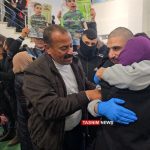 استقبال خانواده‌های اسرای فلسطینی از آزادگان در شهر رام الله