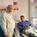 عیادت درویش از هوادار مضروب پرسپولیس