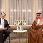 دیدار عاموس هوکشتاین با وزیر خارجه عربستان