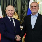 دیدار پزشکیان و پوتین در کاخ کرملین