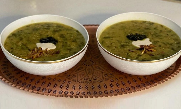 طرز تهیه آش گشنیز خانگی+ نکات و فوتوفن ها