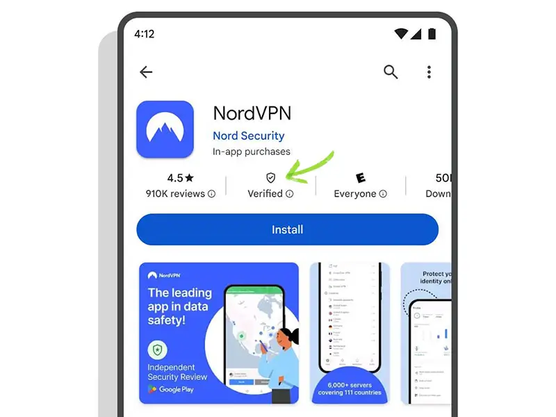 پلی استور گوگل حالا یک نشان تأیید شده روی برنامه‌های VPN معتبر نمایش می‌دهد