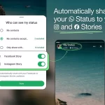 امکان انتشار خودکار وضعیت (Status) واتساپ در استوری اینستاگرام به‌زودی از راه می‌رسد