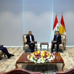 دیدار بارزانی با معاون وزیر امورخارجه ایران