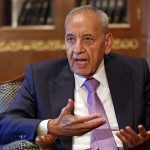حضور «رئیس پارلمان لبنان» در مراسم تشییع پیکر شهدای مقاومت به نمایندگی از رئیس جمهور این کشور