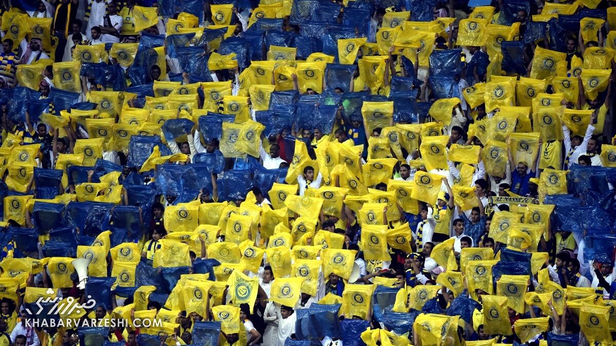 تجمع هواداران النصر برای تماشای بازی پرسپولیس!