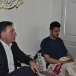 عیادت مدیرعامل تراکتور از مجروحان بازی پرسپولیس