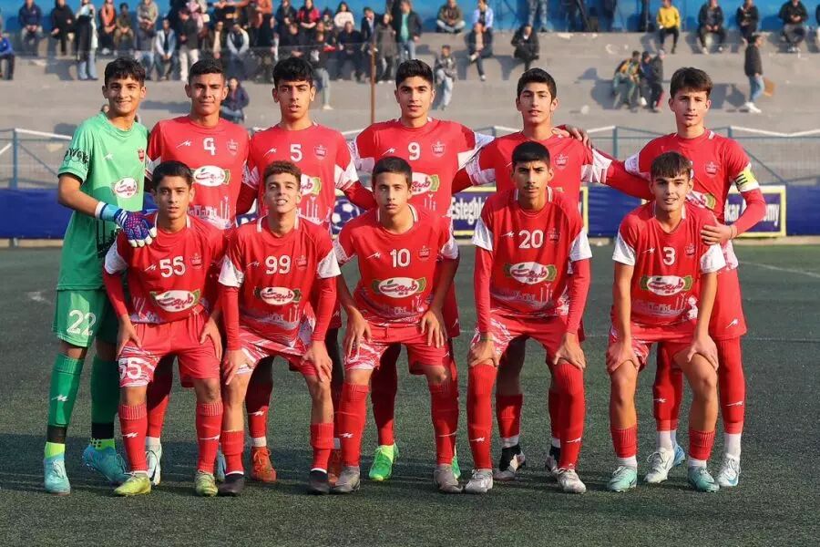 نونهالان پرسپولیس یک گام دیگر به قهرمانی نزدیک تر شدند