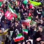 حضور پرشور اصفهانی‌ها در راهپیمایی ۲۲ بهمن میدان نقش‌جهان