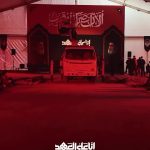 برپایی خیمه‌ عزا در ضاحیه