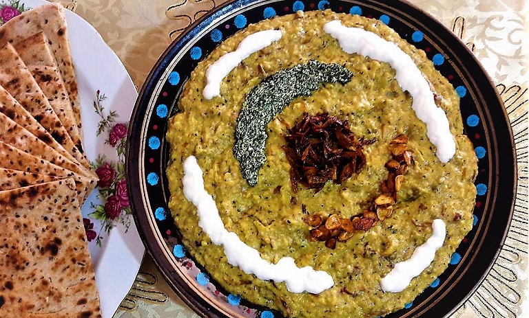 طرز تهیه حلیم بادمجان+ نکات و فوتوفن ها