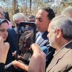 حمله به وزیر آموزش و پرورش بر سر مزار دانش آموزان نخبه کرمانی + فیلم