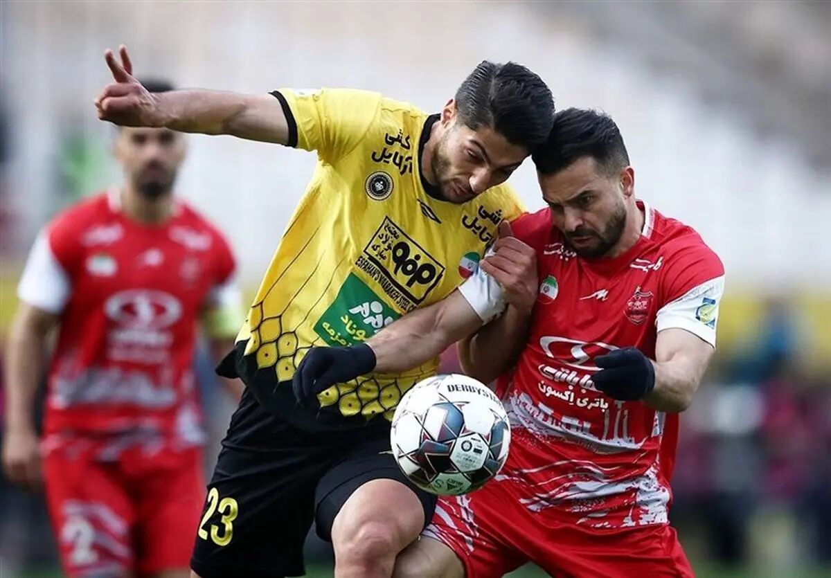 خاطره ۶ تایی شدن سپاهان مقابل پرسپولیس در سال نو