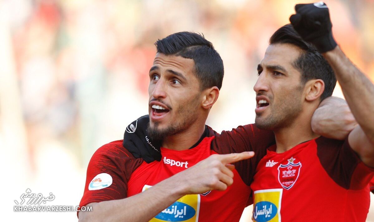 خاطره خوش دو ستاره پرسپولیس از شمس آذر قزوین
