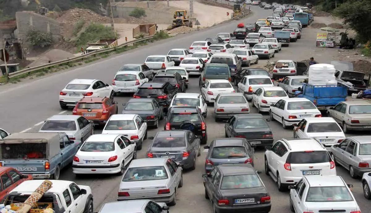 وضعیت ترافیکی جادههای شمال امروز سهشنبه ۲۸ اسفند