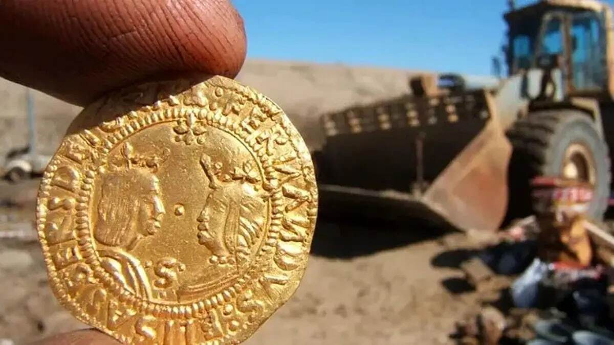 کشف یک کشتی پر از سکههای طلا/ گنج ۵۰۰ ساله رونمایی شد + عکس