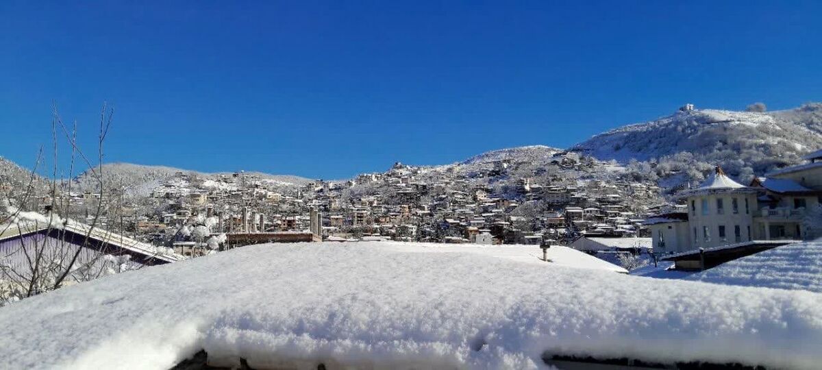 مازندران سفیدپوش شد