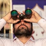 تصاویر استهلال ماه شوال در مسجد جمکران