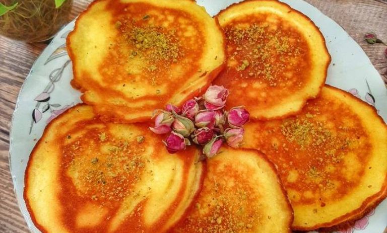 طرز تهیه کماج تابهای زعفرانی در کمترین زمان؛ برای ماه رمضان