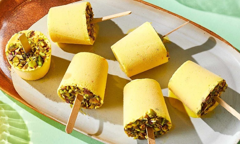 طرز تهیه دسر هندی کولفی پسته‌ای؛ ساده و خوشمزه