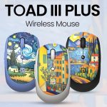 ماوس بی‌سیم Toad III Plus با الهام از ونسان ون گوگ معرفی شد
