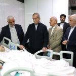 عیادت پزشکیان از مجتبی رحماندوست