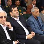 حضور وزیر ورزش در مسابقات کشتی با چوخه