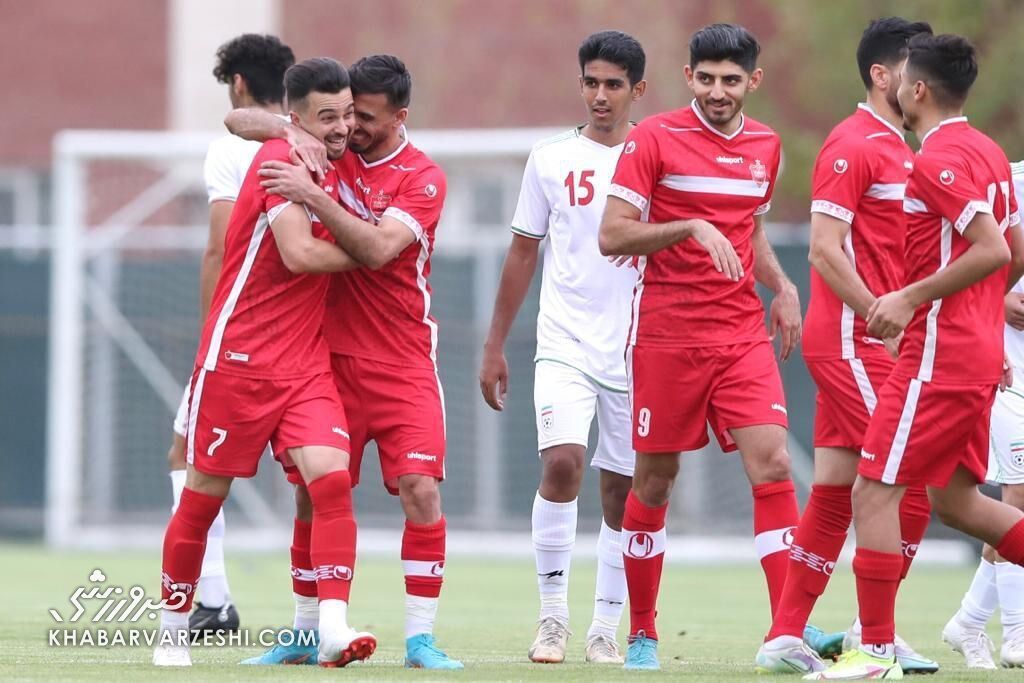 رقابت جالب ستاره های پرسپولیس و تراکتور!