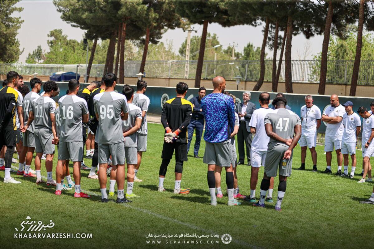 – گزارش تصویری| حریف پرسپولیس شارژ شد