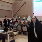 اقدام اعتراضی هیئت پارلمانی ایران به سخنرانی نمایندگان اسرائیل