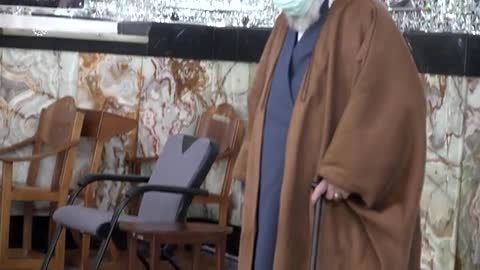 حضور رهبر انقلاب در حرم سیدالکریم در سال ۱۴۰۱