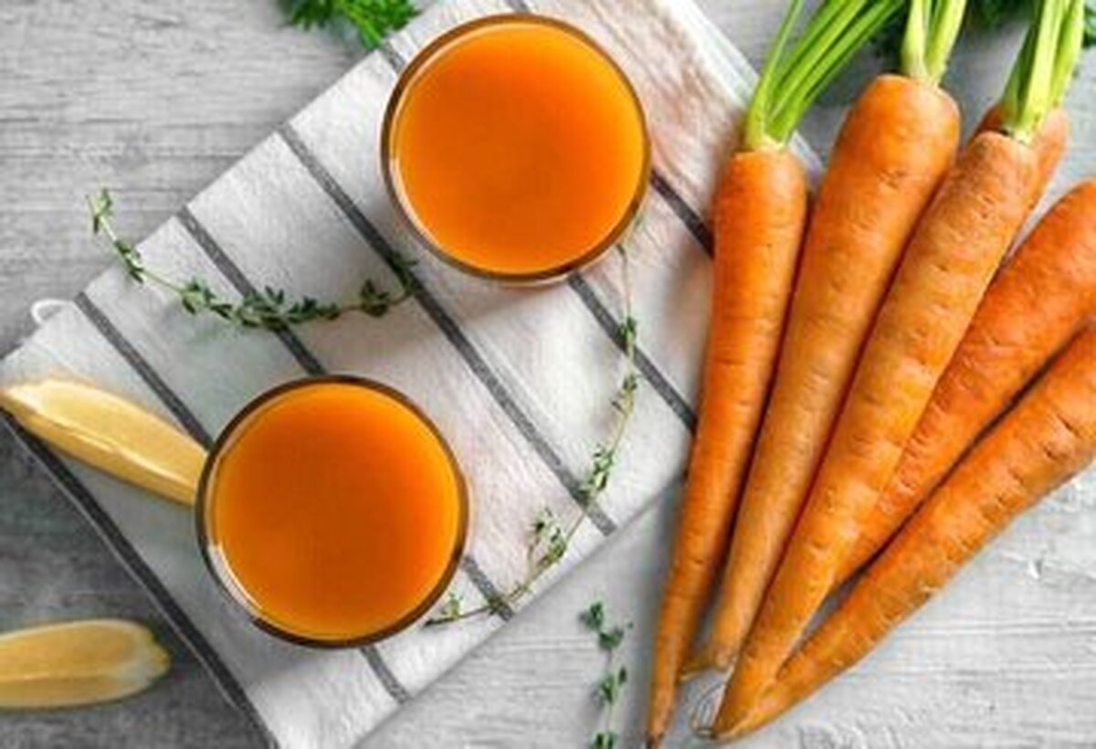 آب هویج موجب چاقکننده است؟