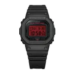 تصاویر ساعت جدید جی شاک کاسیو DW-5600BBR-1 با رنگ مشکی و قرمز جسور درز کرد!