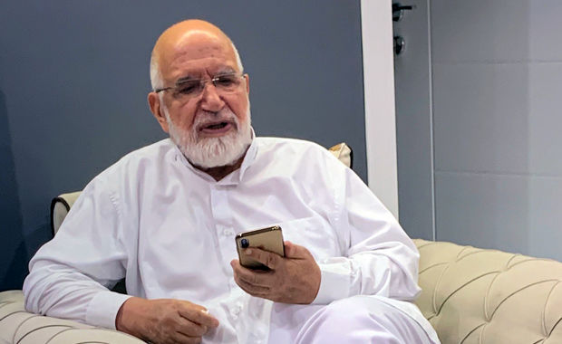 اولین تصاویر از دیدار موسوی خوئینیها با مهدی کروبی بعد از رفع حصر
