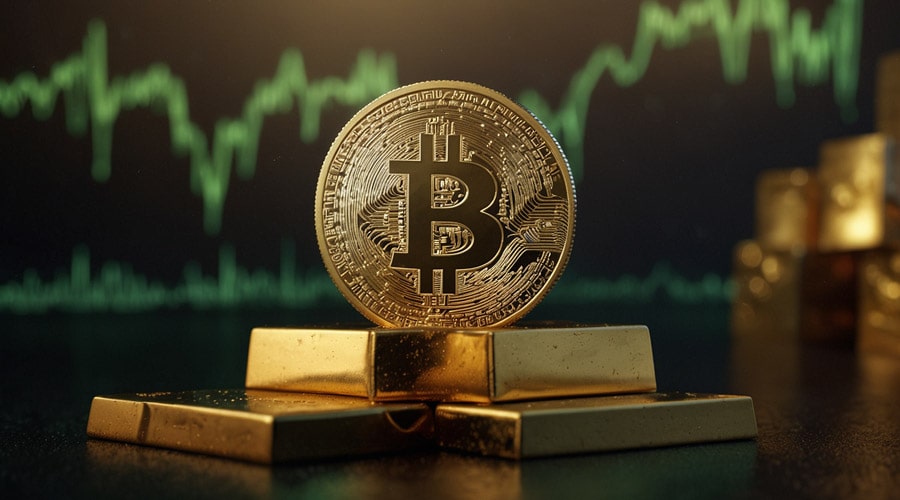 بازگشت طوفانی بیتکوین همزمان با رکوردزنی طلا؛ قیمت BTC از ۸۷ هزار دلار گذشت!