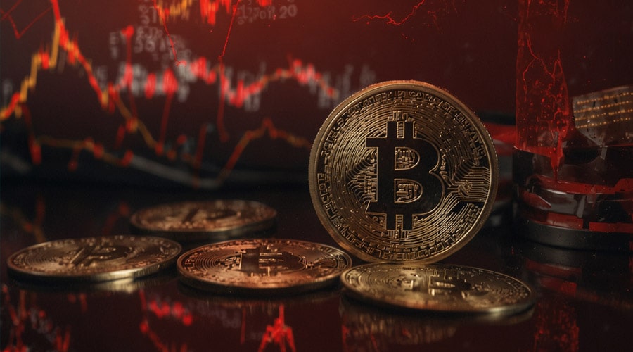معامله‌گران لانگ بیت‌کوین در خطر لیکوییدیشن! قیمت BTC به سقوط ادامه می‌دهد؟