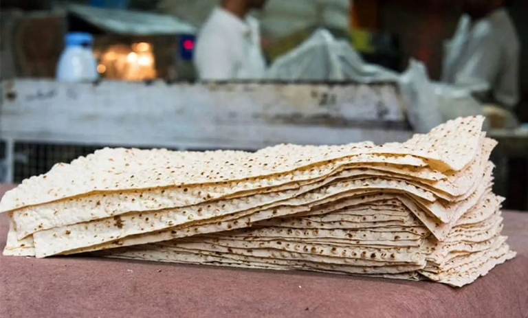 کالری نان لواش چقدر است؟