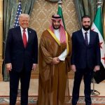 ملاقات تاریخی ترامپ و جولانی/ اولین دیدار یک رئیس جمهور آمریکایی و سوری از سال ۲۰۰۰ میلادی + عکس