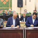 تفاهم‌نامه سه‌جانبه بانک رفاه کارگران، استانداری کرمانشاه و شرکت پتروشیمی بیستون امضا شد