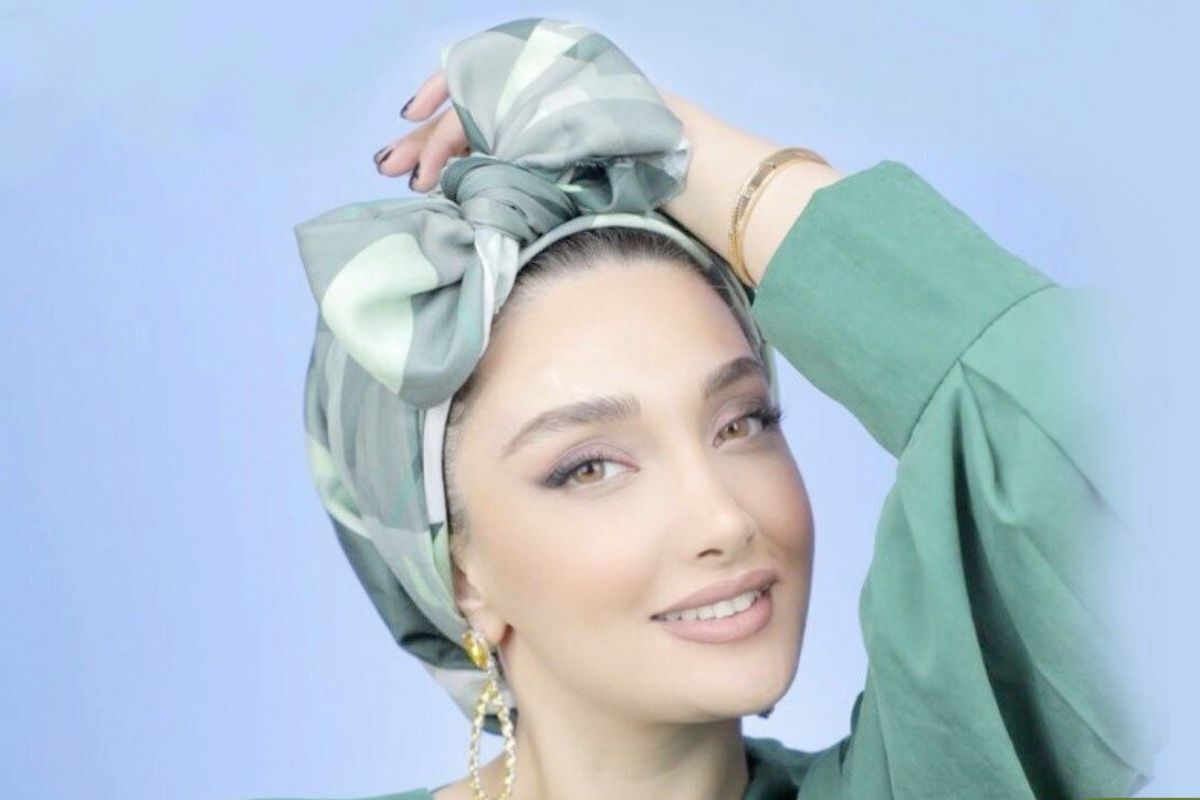 نحوه بستن شال مجلسی/ یک روش ساده برای استایل شیک در مهمانی + فیلم