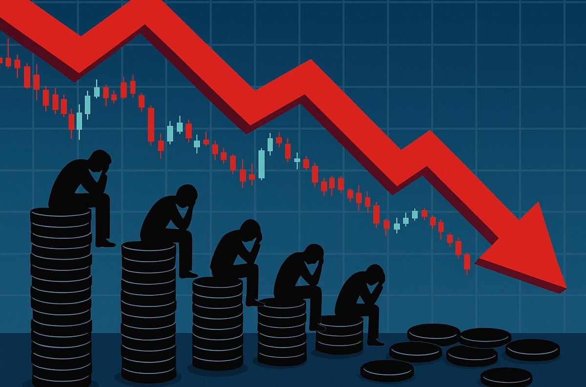 افت شاخصکل در سایه سبز شاخص هموزن