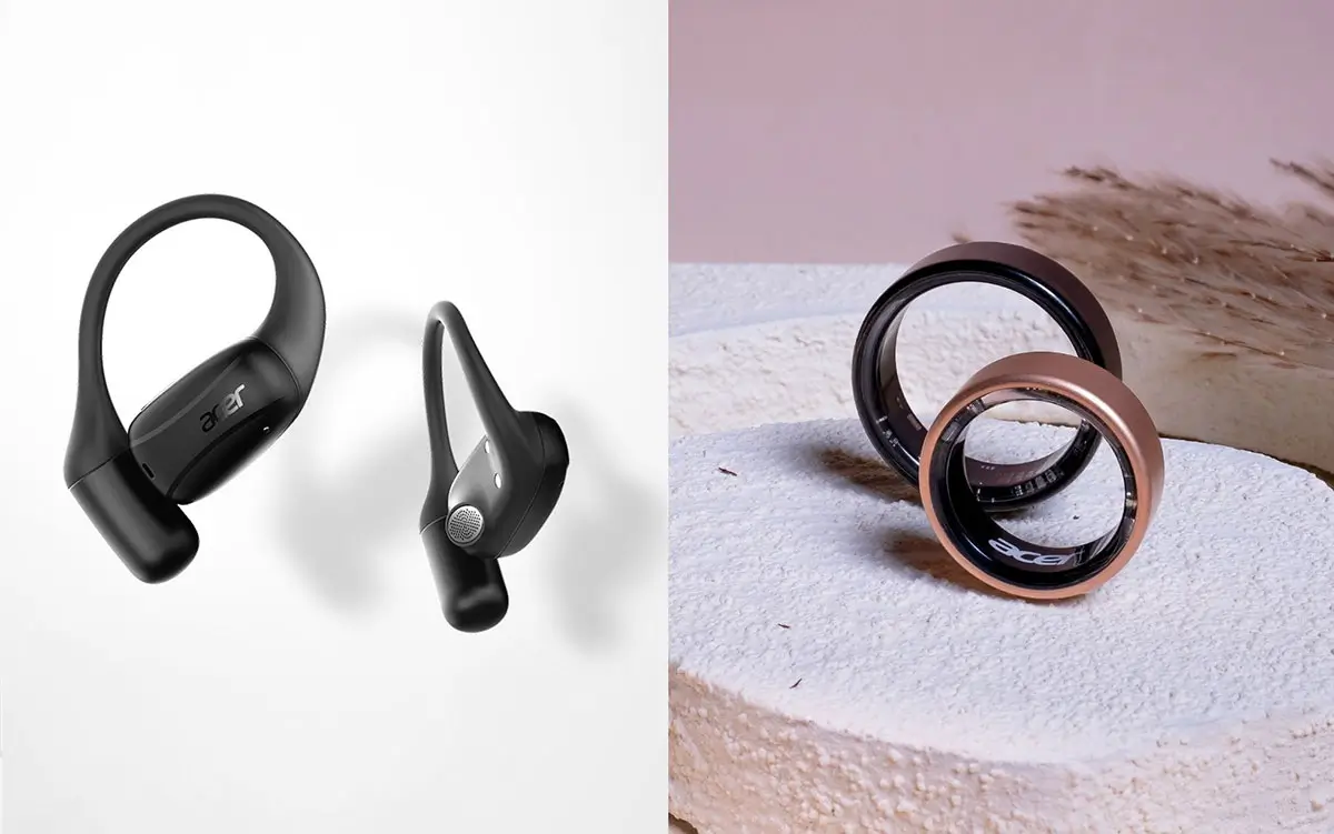 حلقه هوشمند FreeSense Ring و هدفون AI TransBuds ایسر با ویژگیهای هوش مصنوعی معرفی شد