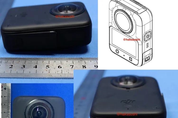 درز تصاویر و مشخصات اولین دوربین 360 درجه شرکت DJI