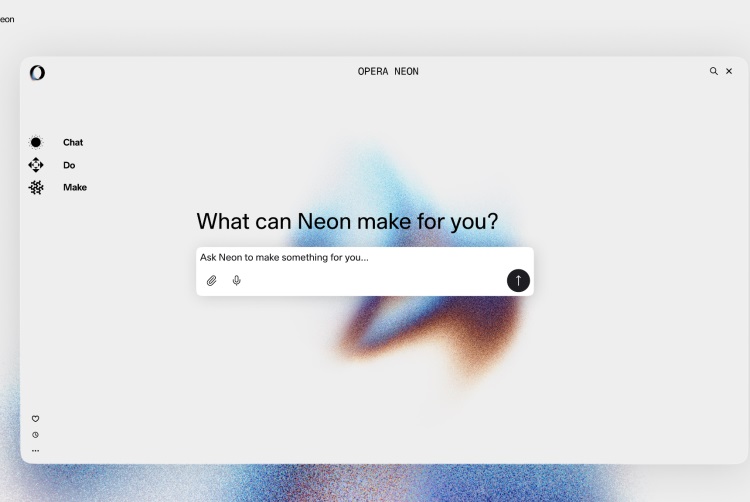 مرورگر جدید اپرا با نام «Opera Neon» معرفی شد؛ هوش مصنوعی حتی در حالت آفلاین!
