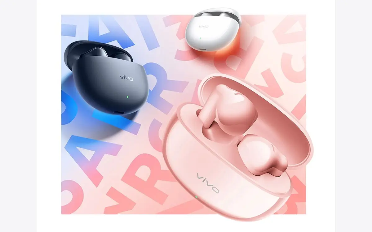هندزفری بیسیم Vivo Air 3 با صدای فضایی و عمر باتری ۴۵ ساعته معرفی شد