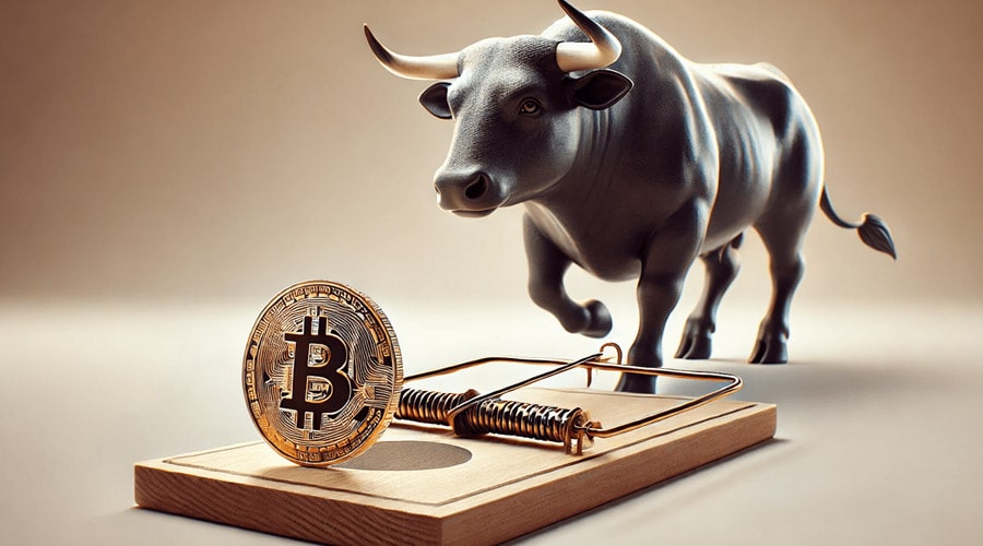 بیتکوین در آستانه صعود یا سقوط؟ تحلیلگران درباره تله گاوی هشدار میدهند!