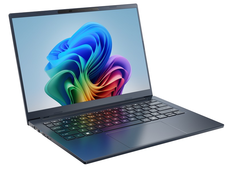 لپتاپ Aspire A14 AI ایسر با تراشه اسنپدراگون ایکس معرفی شد