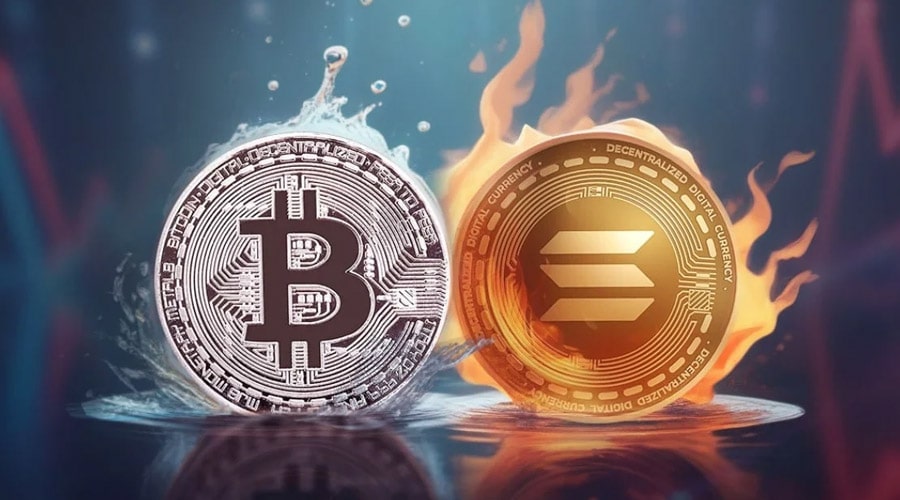 اگر بیتکوین به ۱ میلیون دلار برسد، قیمت سولانا تا کجا اوج میگیرد؟