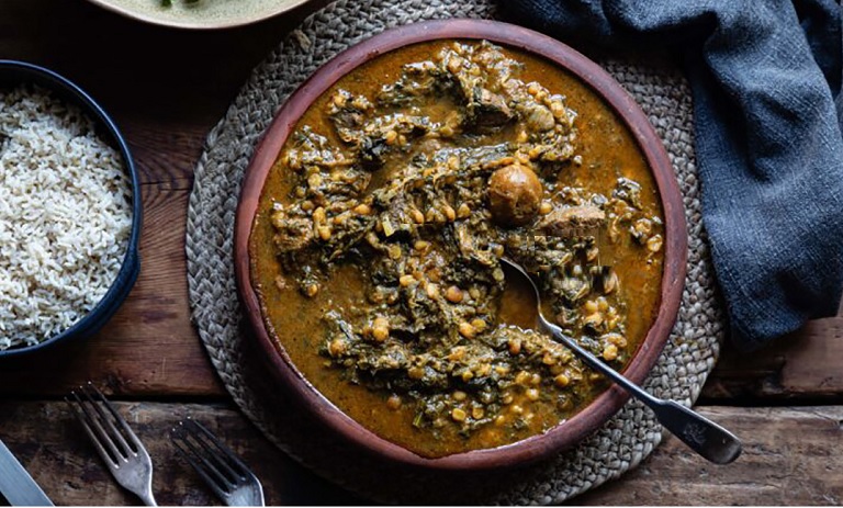 طرز تهیه خورش ریواس رژیمی؛ آسان بدون گوشت